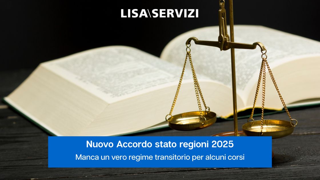 accordo stato regioni 2025 regime transitorio